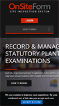 Mobile Screenshot of onsiteform.com